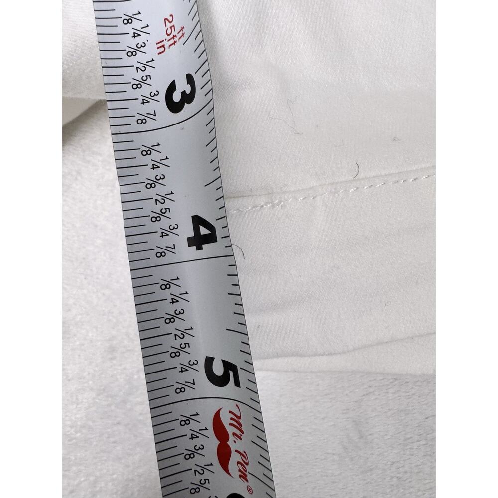 Democracy Ab”solution High Rise Patch Pocket Shorts Women’s Size 10 White - Picture 6 of 8